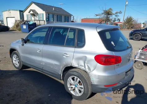 2012 Volkswagen Tiguan S из США, поврежденный, VIN WVGAV7AX3CW524248